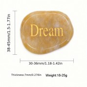 Natural Healing Agate Worry Stone