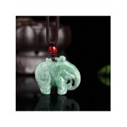 Jade Elephant Pendant Necklace: Health & Longevity