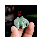 Jade Elephant Pendant Necklace: Health & Longevity