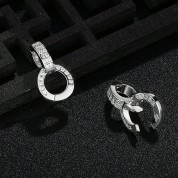 S925 Pure Silver Universal Clasp Head