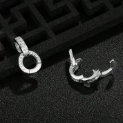 S925 Pure Silver Universal Clasp Head