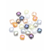 Four Leaf Clover Crystal Glass Beads