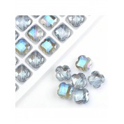 Four Leaf Clover Crystal Glass Beads