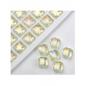 Four Leaf Clover Crystal Glass Beads