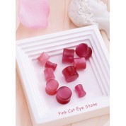 Natural Mixed Stone Ear Plugs Set