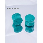 Natural Mixed Stone Ear Plugs Set