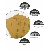 Versatile 2000 Grit Sandpaper For Polishing