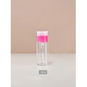 Versatile 100ml Pink Press Bottle For Travel