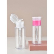 Versatile 100ml Pink Press Bottle For Travel