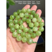 Olive Green Natural Stone Beads For Diy Jewelry