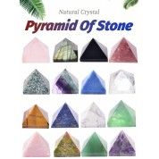 Natural Fluorite Crystal Pyramid For Healing