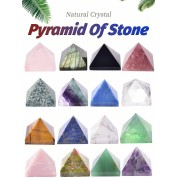 Natural Fluorite Crystal Pyramid For Healing