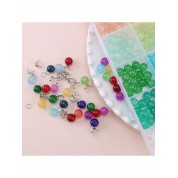 Versatile 8mm Glass Beads Jewelry Making Kit