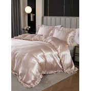 Luxurious Jade Satin Bedding Set