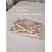 Luxurious Jade Satin Bedding Set