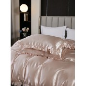 Luxurious Jade Satin Bedding Set