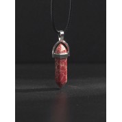 Hexagonal Gemstone Chakra Pendant Necklace