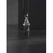 Hexagonal Gemstone Chakra Pendant Necklace