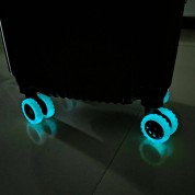 Luggage Wheel Protective Covers With Glow