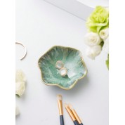 Lotus Shaped Ceramic Jewelry Storage Tray