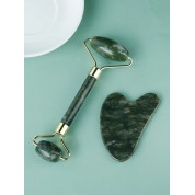 Double Ended Jade Roller & Gua Sha Set