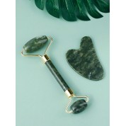 Double Ended Jade Roller & Gua Sha Set