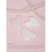 Mini White Jade Scraping Board For Massage