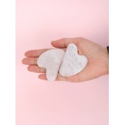 Mini White Jade Scraping Board For Massage