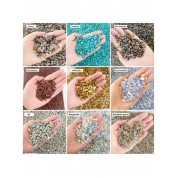 Natural Crystal Gravel For Healing And Decor