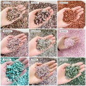 Natural Crystal Gravel For Healing And Decor