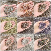 Natural Crystal Gravel For Healing And Decor