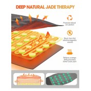 Natural Jade Cordless Heating Pad For Cramps