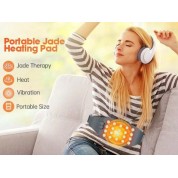 Natural Jade Cordless Heating Pad For Cramps