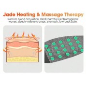 Natural Jade Cordless Heating Pad For Cramps