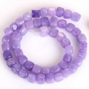 Colorful Purple Agate Stone Beads For Diy Jewelry