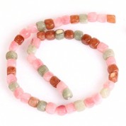 Colorful Purple Agate Stone Beads For Diy Jewelry