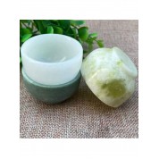 Natural White Jade Lantian Jade Cup