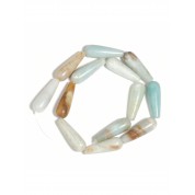 Natural Stone Waterdrop Shape Healing Beads