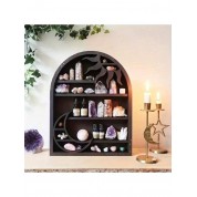 Moon Sun Shaped Crystal Display Shelf