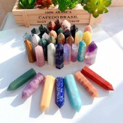 Natural Crystal Healing Reiki Stone Tower