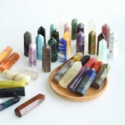 Natural Crystal Healing Reiki Stone Tower