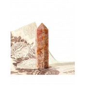 Natural Crystal Healing Reiki Stone Tower