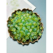 Versatile Jade Cracked Glass Beads For Diy Crafts