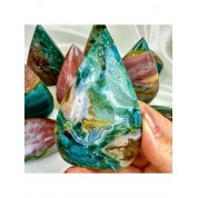 Ocean Blue Jade Healing Home Decor