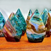 Ocean Blue Jade Healing Home Decor