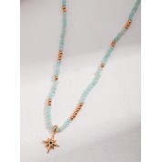 Elegant Sun And Moon Necklace