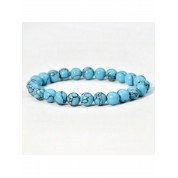 8mm Natural Stone Beaded Bracelet