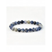 8mm Natural Stone Beaded Bracelet