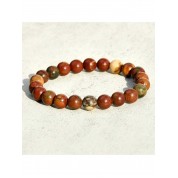 8mm Natural Stone Beaded Bracelet