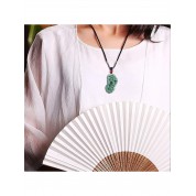 Natural Jade Pixiu Pendant Necklace